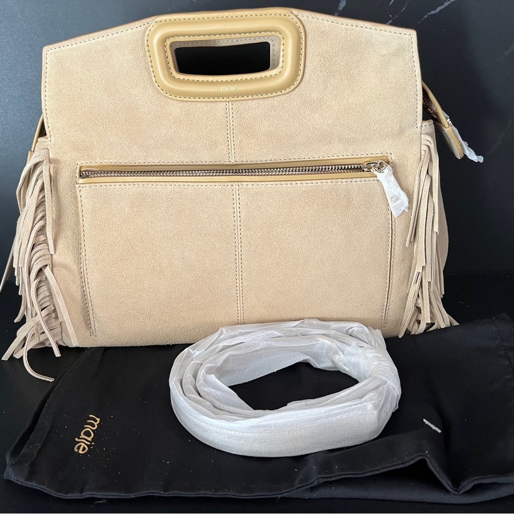 Maje Bag with Fringes